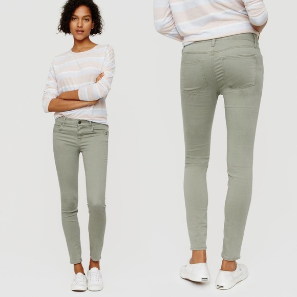 Lou & Grey Denim - Lou & Grey Petite Green Brush Up Pants Size 2P